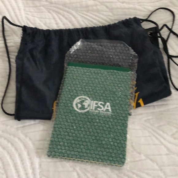 String backpack with Journal. - Picture 5 of 5